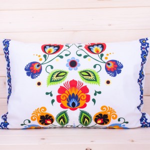 Poszewka z bawełny 40x60 cm Łowicka 1 