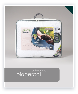 Kołdra Antyalergiczna BIOPERCAL 135/200 cm - kołdra całoroczna 
