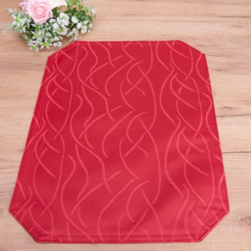 Serwetka materiałowa 33x47 cm Ceglasta fala