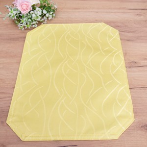 Serwetka materiałowa 33x47 cm Cytrynowa fala