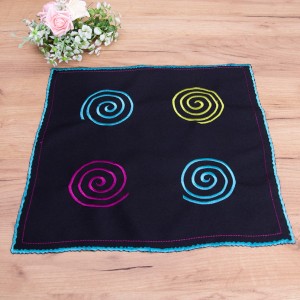 Serwetka materiałowa 40x40 cm Kolorowe kółeczka