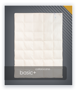 Kołdra PUCH GĘSI BASIC+ 135x200 cm 1100g Biała 