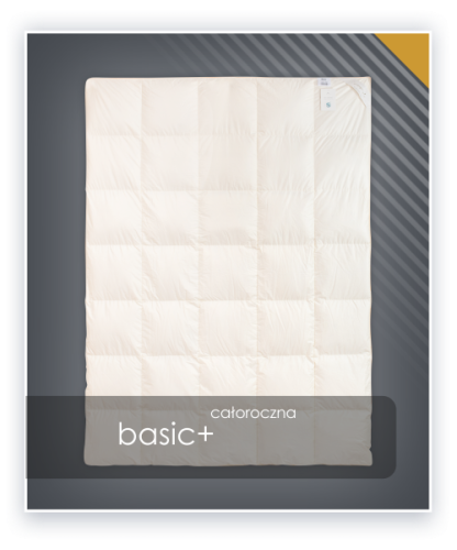 Kołdra PUCH GĘSI BASIC+ 220x200 cm 2000g Biała
