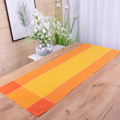 Pas 40x180 cm Pasy pomarańcz wzór 8