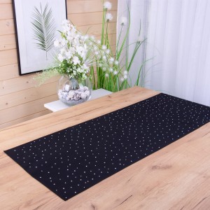 Pas Szafir 40x140 cm Czarny