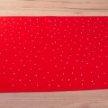 Pas Szafir 40x140 cm Czerwony