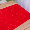 Pas Szafir 40x140 cm Czerwony
