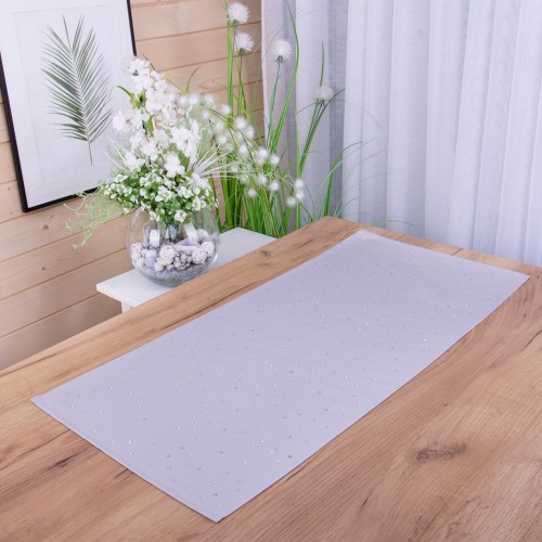 Bieżnik Szafir 50x100 cm Szary