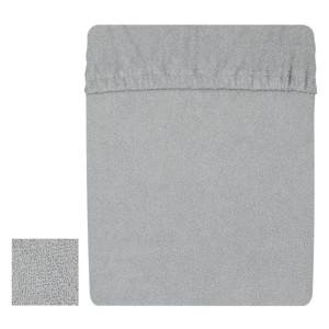 Prześcieradło frotte 180x200 cm z gumką Szary