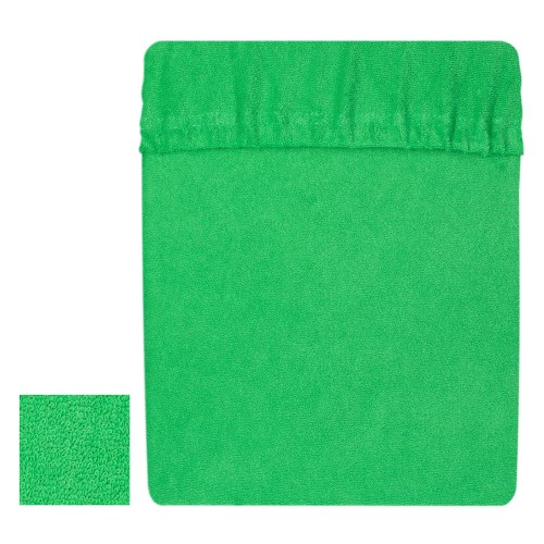 Prześcieradło frotte 220x200 cm z gumką Żywa zieleń
