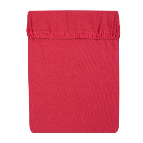 Prześcieradło jersey 100x200 cm z gumką Bordo