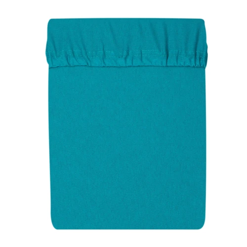 Prześcieradło jersey 140x200 cm z gumką Ciemny turkus