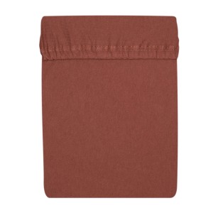 Prześcieradło jersey 140x200 cm z gumką Ciemny brąz