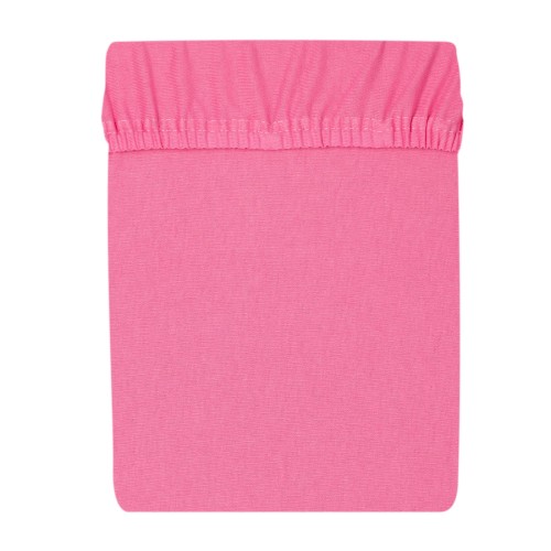 Prześcieradło jersey 160x200 cm z gumką Ciemny róż