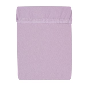 Prześcieradło jersey 140x200 cm z gumką Jasny fiolet