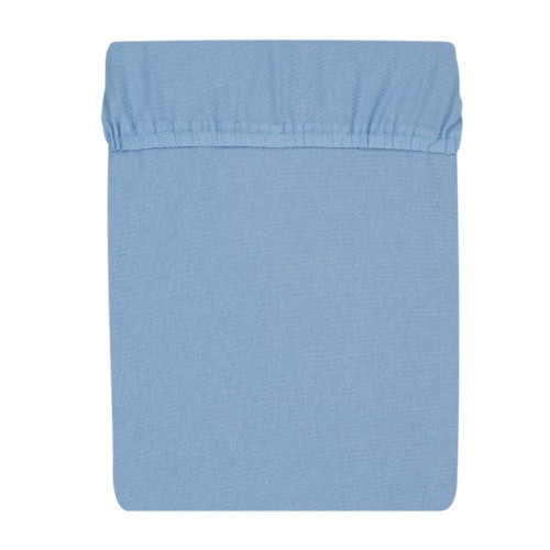 Prześcieradło jersey 160x200 cm z gumką Jasny niebieski
