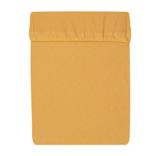 Prześcieradło jersey 160x200 cm z gumką Musztarda