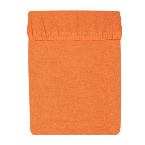 Prześcieradło jersey 140x200 cm z gumką Pomarańcz