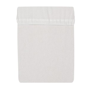 Prześcieradło jersey 180x200 cm z gumką Biały