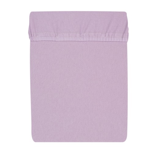 Prześcieradło jersey 220x200 cm z gumką Jasny fiolet
