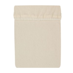 Prześcieradło jersey 90x200 z gumką Ecru