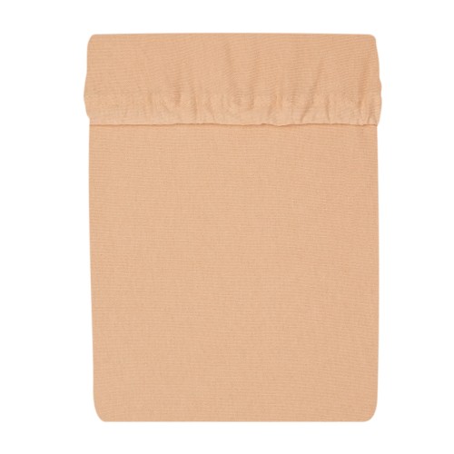 Prześcieradło jersey 90x200 z gumką Jasna kawa