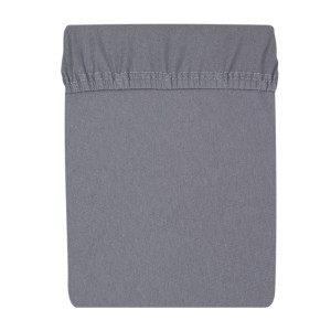 Prześcieradło jersey 200x200 cm z gumką Ciemny szary
