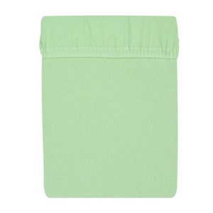 Prześcieradło jersey 80x160 cm z gumką Jasna zieleń