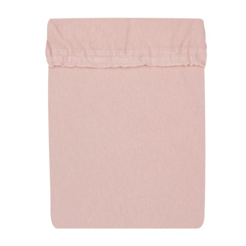 Prześcieradło jersey 140x200 cm z gumką Pudrowy róż