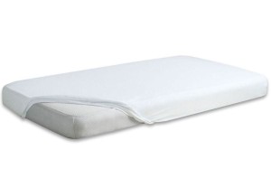 Prześcieradło frotte 70x140 cm z gumką - biel 1