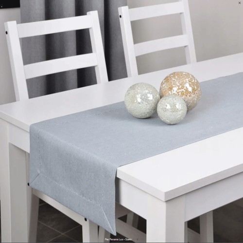 Bieżnik Panama Lux 50x100 cm Szary