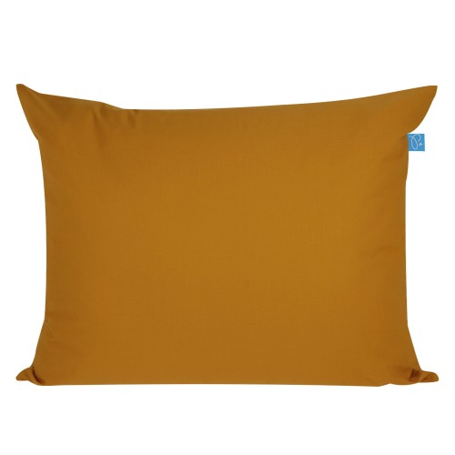 Poszewka z bawełny 70x80 cm Musztarda