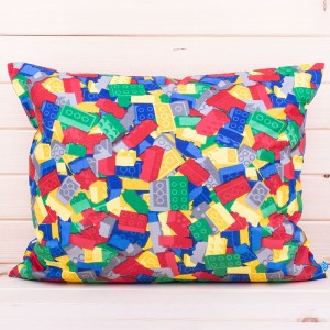 Poszewka z bawełny 50x70 cm Klocki