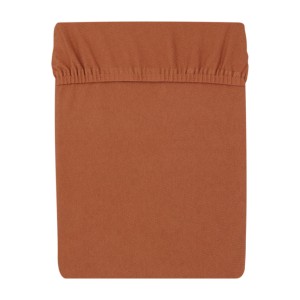 Prześcieradło jersey 160x200 cm z gumką Rudy