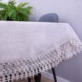 Obrus DA-555 140x220 cm Beż owal