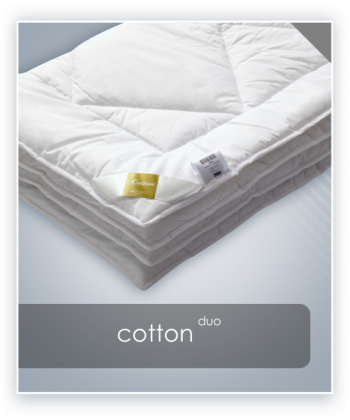 Kołdra Antyalergiczna Cotton DUO 220/200 cm - kołdra zimowa