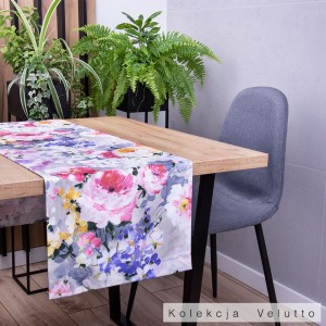 Pas Velutto 40x160 cm 54679/1001 Kolorowe kwiaty wzór 2