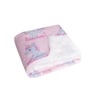 Kocyk Milo 80x100 cm Jednorożec 004