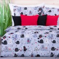 Pościel bawełniana 140x200 cm Kotki 3