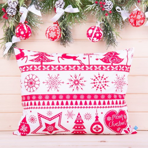 Poszewka świąteczna 50x70 cm wzór 1