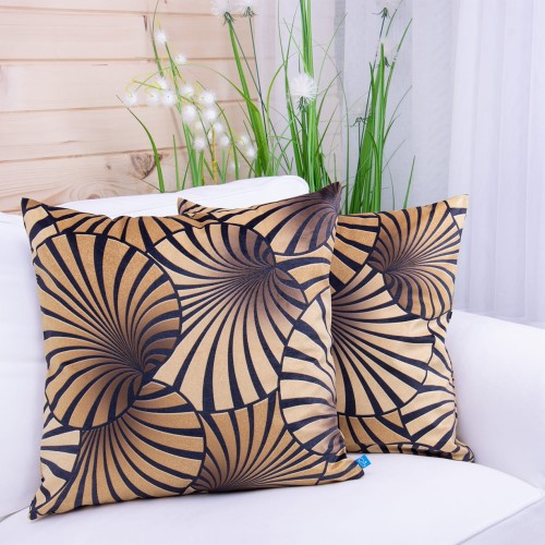 Poszewka ozdobna 45x45 cm Velluto Muszle 55448/1053