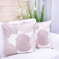 Poszewka ozdobna 45x45 cm Velluto Liście 54999/1028