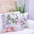 Poszewka ozdobna 45x45 cm Velluto Kwiaty 390077/101