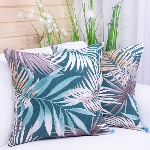 Poszewka ozdobna 40x40 cm Enjoy Liście 410381/115