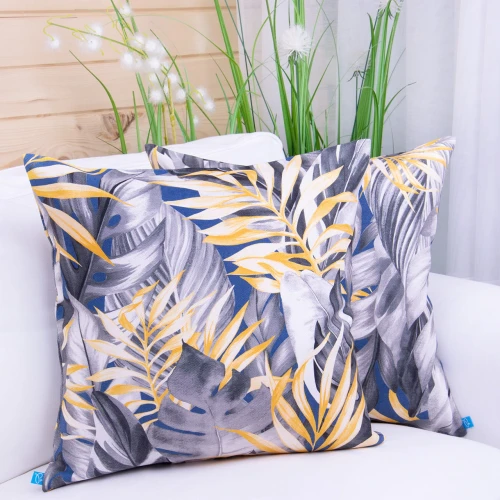 Poszewka ozdobna 45x45 cm Enjoy Liście 401062/108