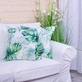 Poszewka ozdobna 40x40 cm Enjoy Liście zielone 380824/101