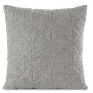 Poszewka ozdobna 45x45 cm Len Stal