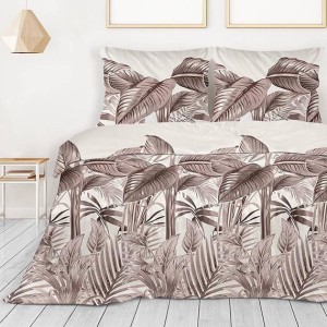 Pościel satyna bawełniana 160x200 cm Palm&Co