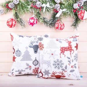 Poszewka świąteczna 40x40 cm wzór 67