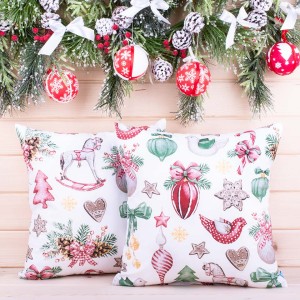 Poszewka świąteczna 40x40 cm wzór 81